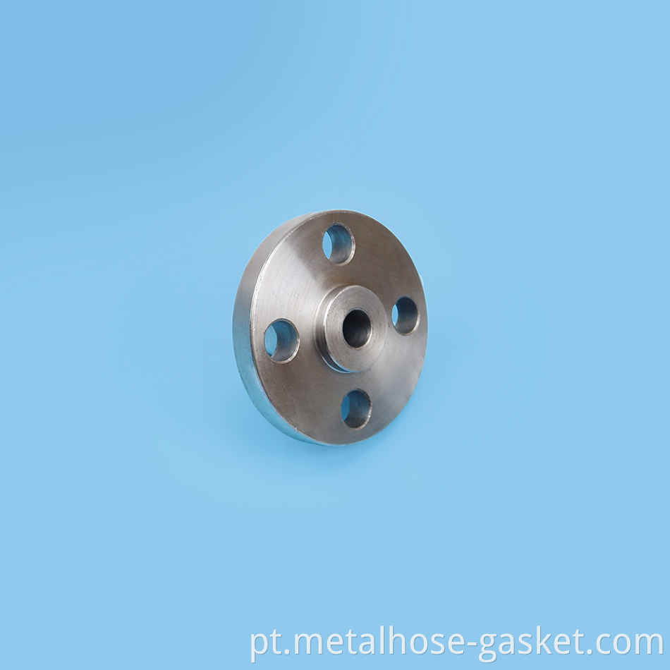 Integral steel pipe flange 